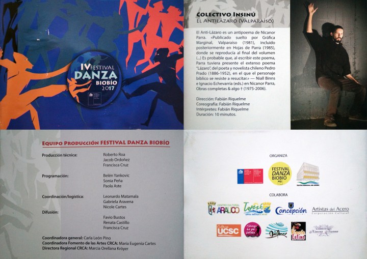 _folleto Festival Danza Biobio 2017
